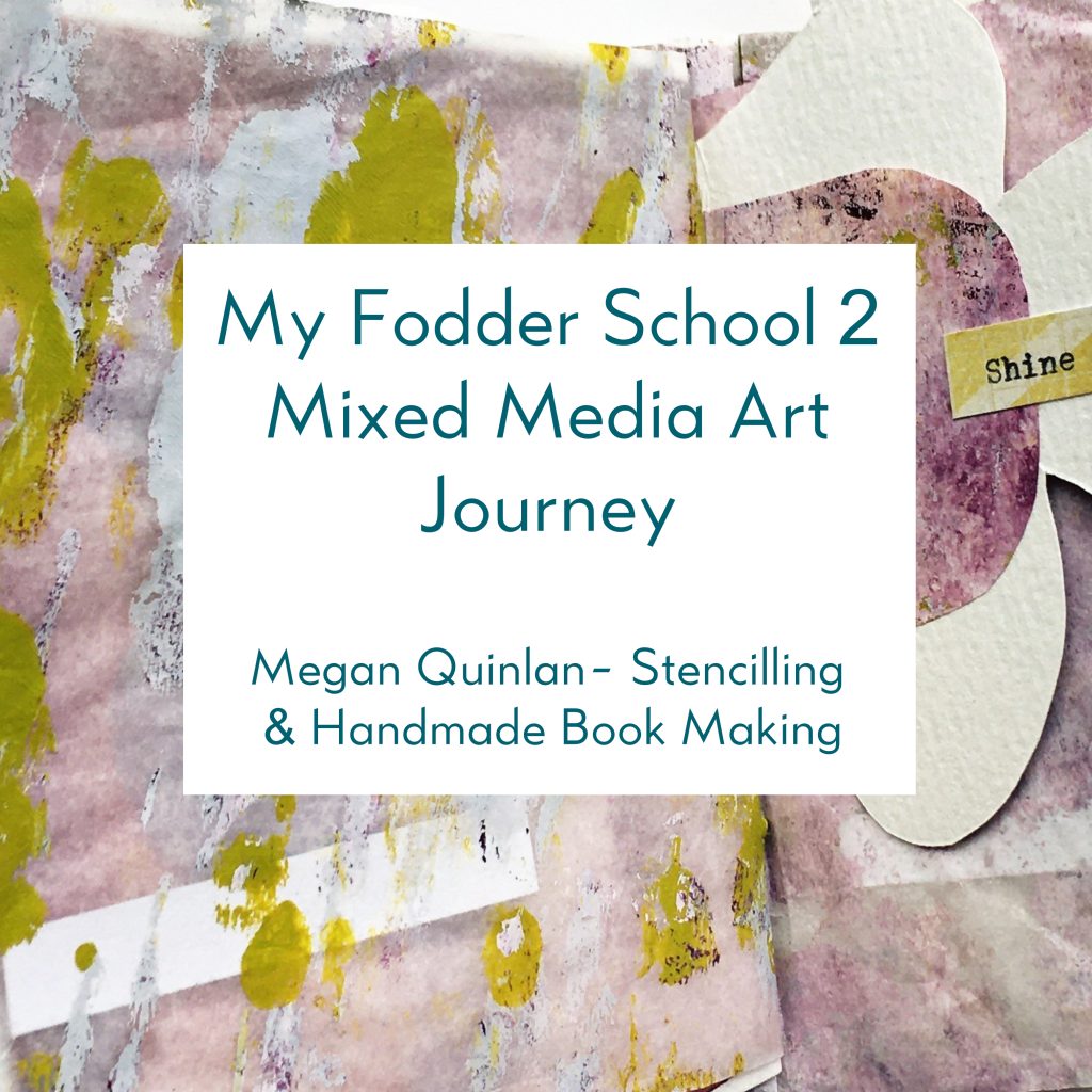 Fodder School 2 Collage Fodder - Megan Quinlan - Mixed Media Art Online Course