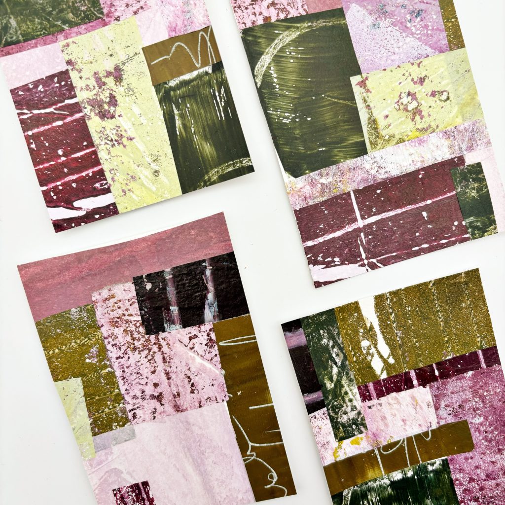 Barb Smucker Fodder School 3 Abstract Collage